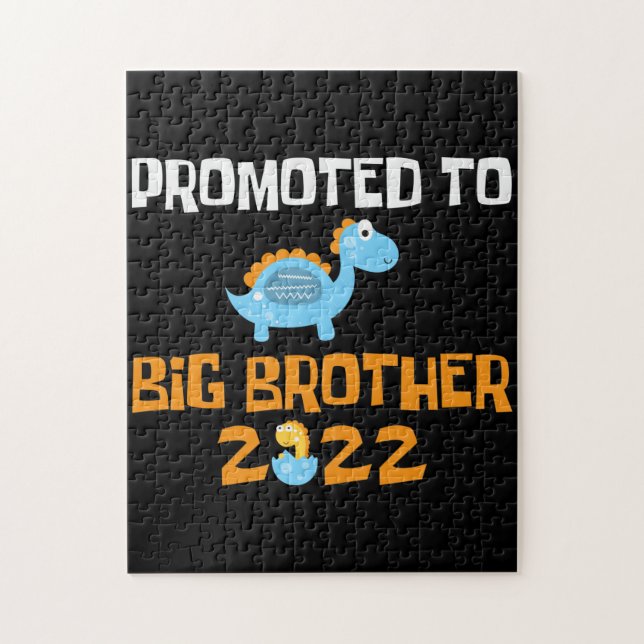 Quebra-cabeça Ovo De Dinossauro Promovido Ao Irmão Grande (Vertical)