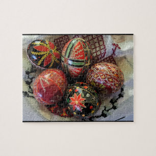 Quebra-cabeça Ovos da páscoa do ucraniano de Pysanky