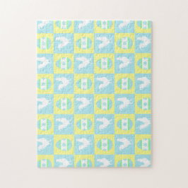 Quebra-cabeça Ovos de galeria de padrões do quadro de verificaçã