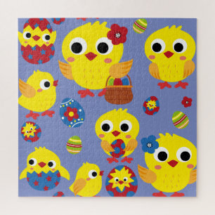 Quebra-cabeça Ovos de Páscoa com Hatch Retroativo