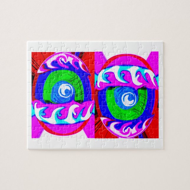 Quebra-cabeça Ovos especiais místicos (Horizontal)