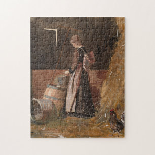 Quebra-cabeça Ovos Frescos Winslow Homer