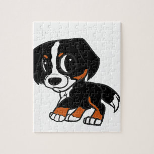 Quebra-cabeça oxidação dos desenhos animados do cão de montan