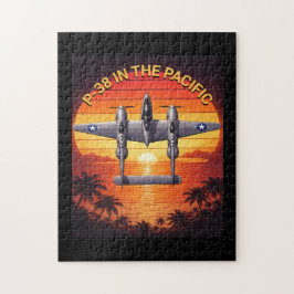 Quebra-cabeça P-38 Lightning in the Pacific Theater