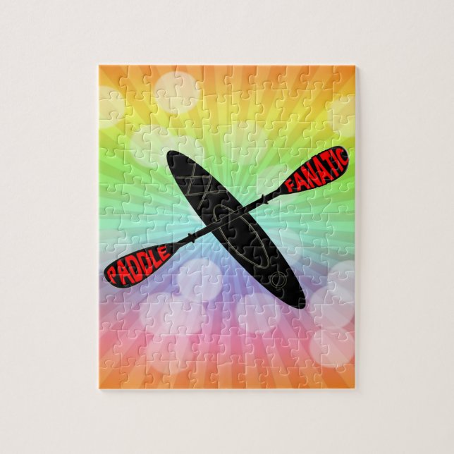 QUEBRA-CABEÇA PADDLE FANATIC - LOGOTIPO KAYAK (Vertical)