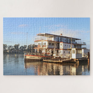 Quebra-cabeça Paddlesteamer, madrugada cedo,