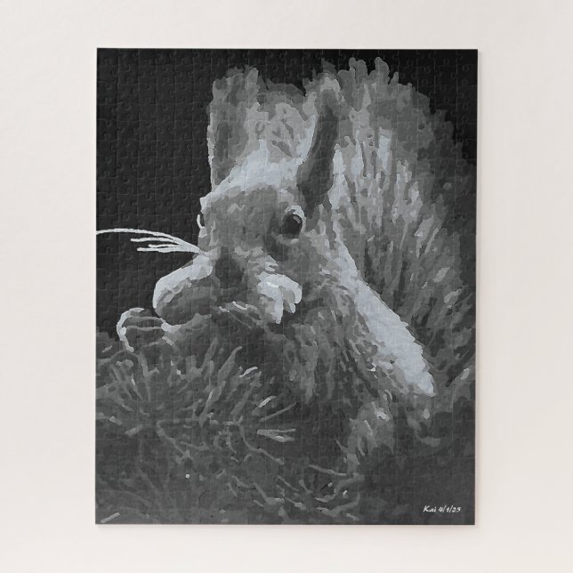 Quebra-cabeça Paddy Cake, Esquilo (Vertical)