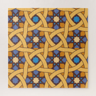 Quebra-cabeça Padrão Abstrato do mosaico do estilo étnico