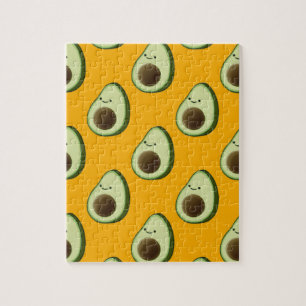 Quebra-cabeça Padrão Avocado
