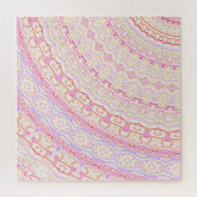 Quebra-cabeça Padrão Boho  (Vertical)