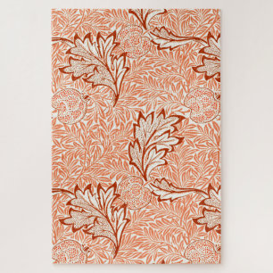 Quebra-cabeça Padrão Botânico Vintage de Maçã de William Morris