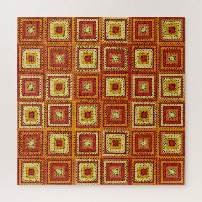 Quebra-cabeça Padrão da Praça da Avó (Vertical)