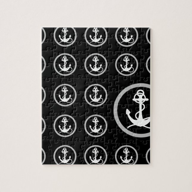 Quebra-cabeça Padrão de Âncora (Vertical)