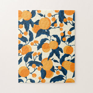 Quebra-cabeça Padrão de Apricot do Vintage