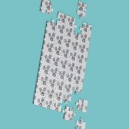 Quebra-cabeça Padrão de Cabeças Flutuantes de Esburelos