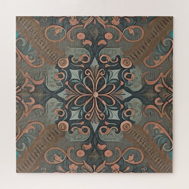 Quebra-cabeça Padrão de cascas (Horizontal)