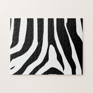 Quebra-cabeça Padrão de faixas de impressão zebra