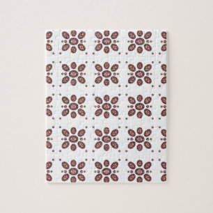 Quebra-cabeça Padrão de Flor Mandala