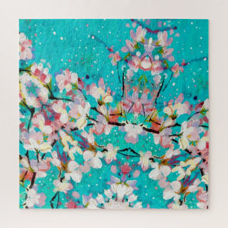 Quebra-cabeça Padrão de fundo geométrico Abstrato colorido