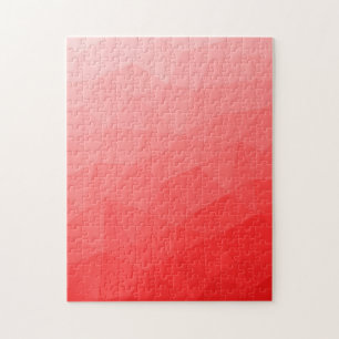 Quebra-cabeça Padrão de malha geométrica gradiente vermelho