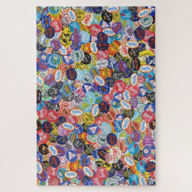 Quebra-cabeça Padrão de Montagem do fruta Sticker (Vertical)