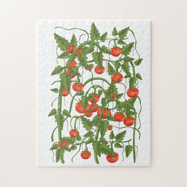 Quebra-cabeça Padrão de Tomates (Vertical)