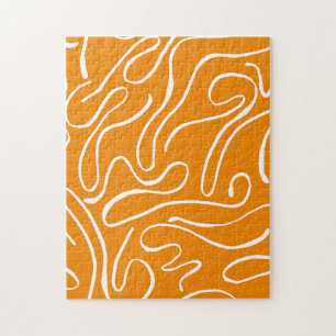 Quebra-cabeça Padrão de Vibrações Abstratas