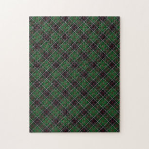 Quebra-cabeça Padrão de Xadrez do Sinclair Tartan