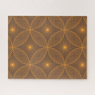 Quebra-cabeça Padrão decorativo, chic, estilo abstrato mandala