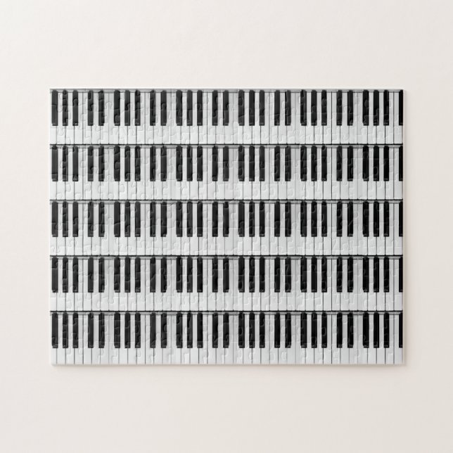 Quebra-cabeça Padrão do Piano (Horizontal)