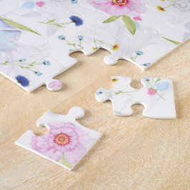 Quebra-cabeça Padrão Floral bonito