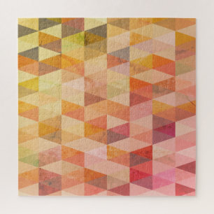 Quebra-cabeça Padrão Geométrico do Triângulo Suave