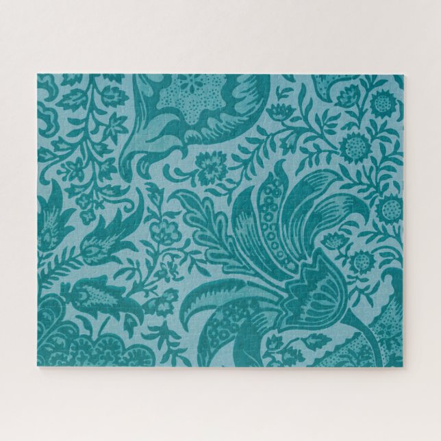 Quebra-cabeça Padrão indiano (por William Morris) (Horizontal)