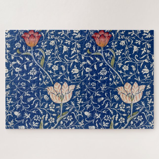 Quebra-cabeça Padrão Medway de William Morris (Horizontal)