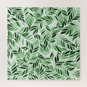 Quebra-cabeça Padrão sem costura de Abstrato de Aquarela desenha