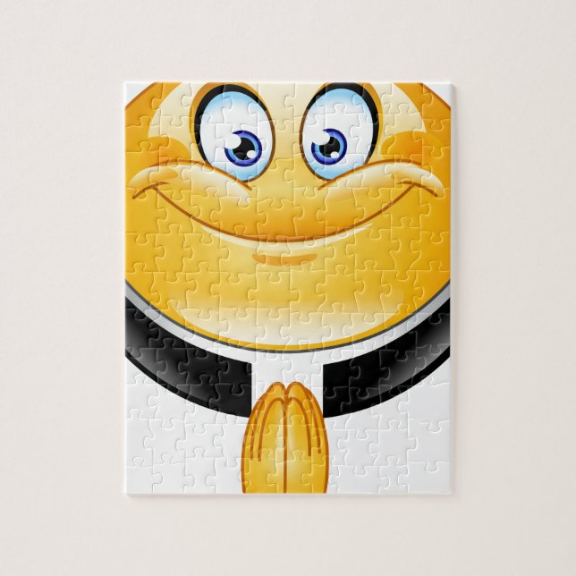 Quebra-cabeça padre emoji (Vertical)