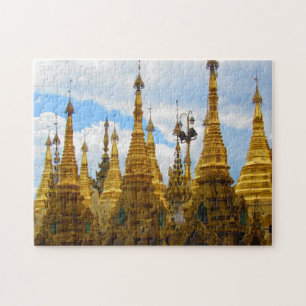 Quebra-cabeça pagodes do shwedagon