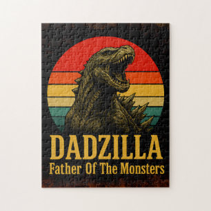 Quebra-cabeça Pai Dadzilla Do Dia de os pais Dos Monstros