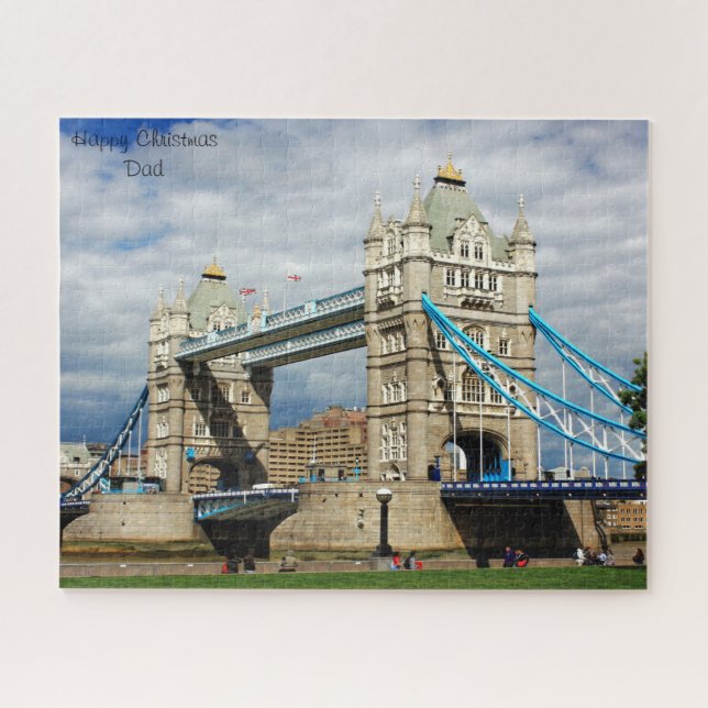 Quebra-cabeça Pai de Natal (Horizontal)