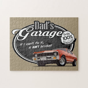 Quebra-cabeça Pai Garage Nova