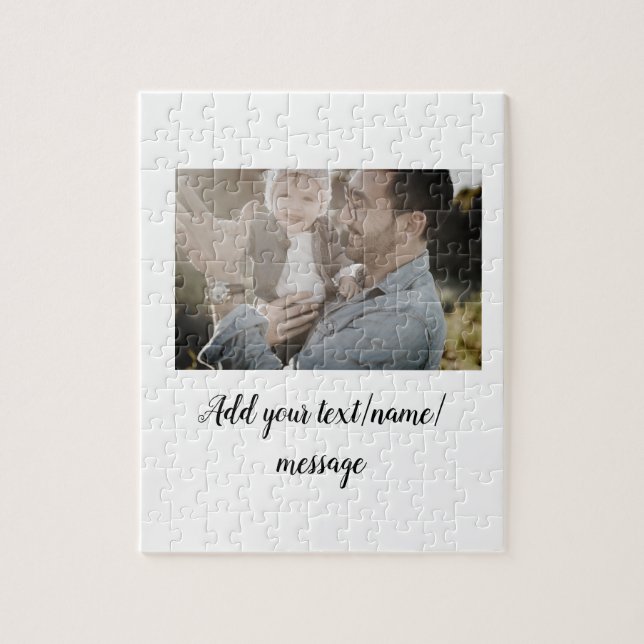 Quebra-cabeça pai pai do dia de os pais adicionar pai de texto d (Vertical)