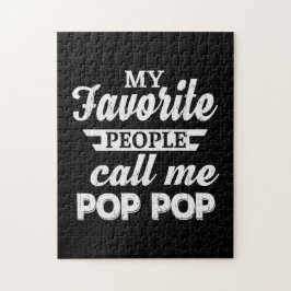 Quebra-cabeça Pai Presente Meu Pessoas Favorito Me Chame Papai