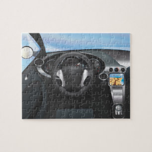 Quebra-cabeça Painel de Instrumentos de Carro Esportivo