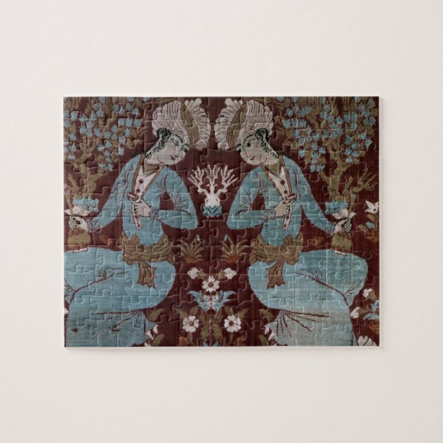 Quebra-cabeça Painel do estilo de Isfahan, persa, século XVII (Horizontal)