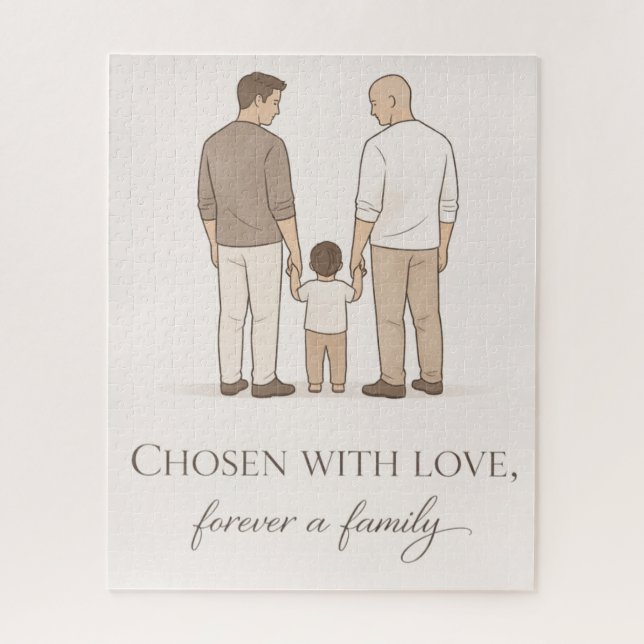 Quebra-cabeça Pais LGBTQ orgulhosos (Vertical)