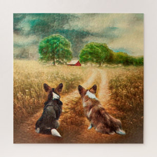 Quebra-cabeça País Welsh Corgis