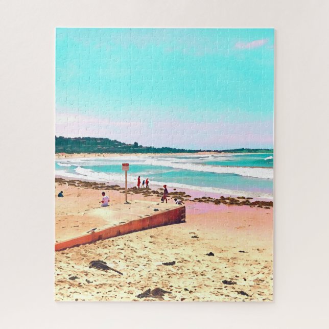 Quebra-cabeça Paisagem Austrália desafiando (Vertical)