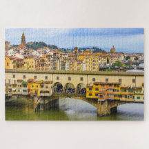 Paisagem com Ponte Vecchio, Florença, Itália