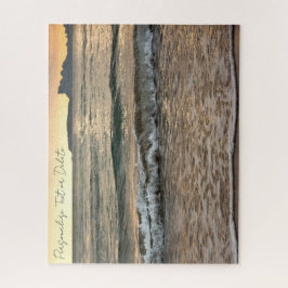 Quebra-cabeça Paisagem Costeira Sunset Summer Seaside Personaliz
