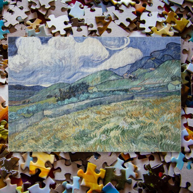Quebra-cabeça Paisagem da família de pintura de Viagem Vincent v (Landscape Vincent van Gogh Travel Painting Family Jigsaw Puzzle)